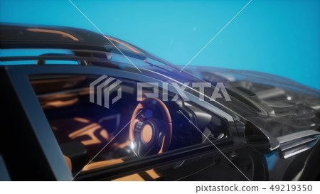 engine and other parts visible in car 49219350