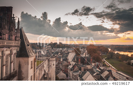 Cityscape of Amboise old town 49219617