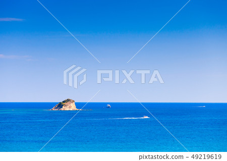 Small rocky islet near Zakynthos Small rocky islet near Zakynthos 49219619