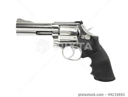 Revolvers isolated on white background 49219891