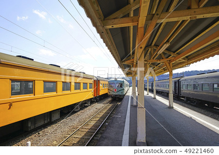 Oigawa Shindo Station Shinkanaya Station的舊式客車 Oigawa Shindo Station Shinkanaya Station的舊式客車 49221460