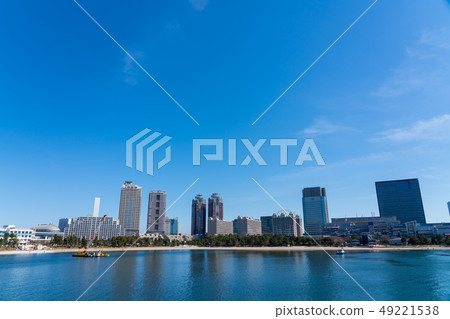 Odaiba海灘的Odaiba風景 Odaiba海灘的Odaiba風景 49221538