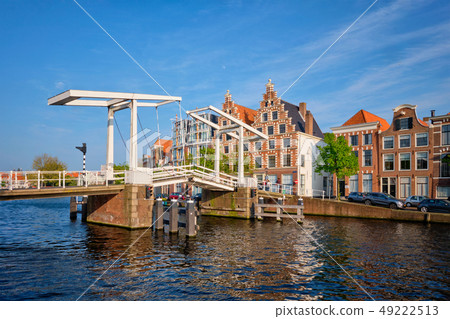 Gravestenenbrug bridge in Haarlem, Netherlands 49222513