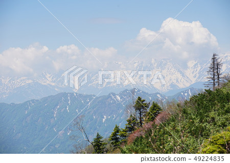 Hakuba Miyama from Takatsumayama Hakuba Miyama from Takatsumayama 49224835