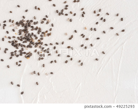 Chia seeds with copy space 49225293