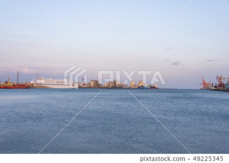 Harbor ship tanker sea complex Harbor ship tanker sea complex 49225345