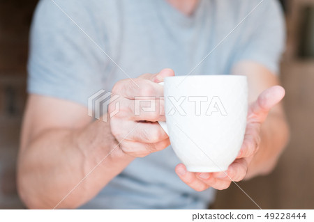 morning wake coffee time man cup energy morning wake coffee time man cup energy 49228444