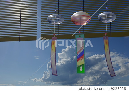 Wind bell (computer graphic) 49228628