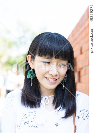 亞洲台灣台中霧峰林家花園古厝攝影女性女人人像人物肖像 亞洲台灣台中霧峰林家花園古厝攝影女性女人人像人物肖像 49229272