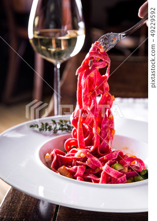 Salmon and Asparagus Pasta Salmon and Asparagus Pasta 49229592