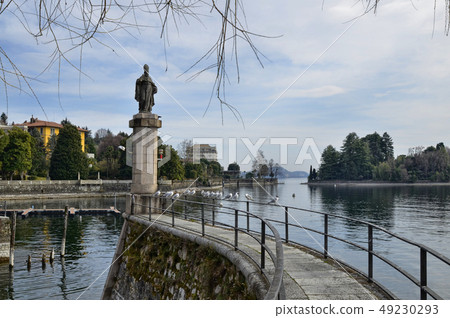 Verbania, Piedmont, Italy. March 2019. The 49230293