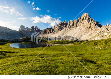 Laghi Dei Piani lake in Tre Cime di Lavaredo 49231149