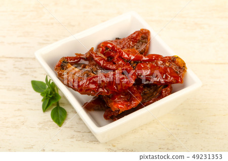 Dried tomato in olive oil Dried tomato in olive oil 49231353