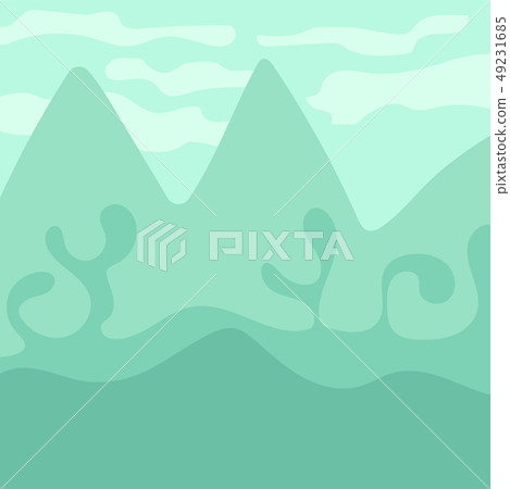 Cartoon landscape for game design, nature background Cartoon landscape for game design, nature background 49231685