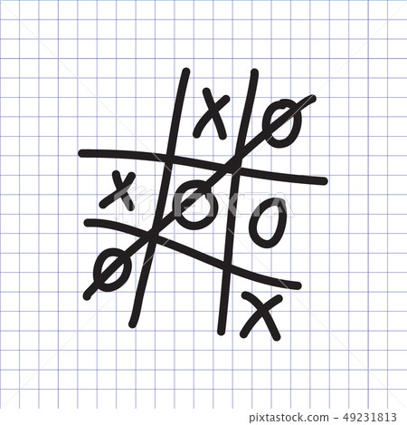 Tic-tac-toe game Tic-tac-toe game 49231813