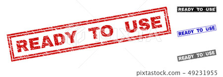 Grunge READY TO USE Textured Rectangle Stamps Grunge READY TO USE Textured Rectangle Stamps 49231955