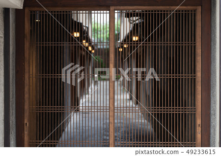 Japanese old house. Indoor. Traditional Japanese Japanese old house. Indoor. Traditional Japanese 49233615