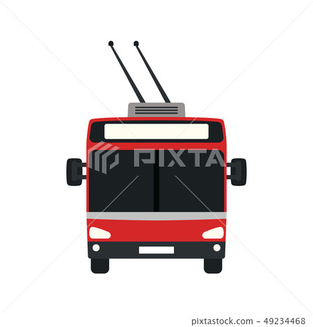 Trolleybus Icon 49234468
