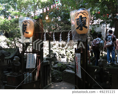 小野昭明神社的下田坂本的Fujimuka(山開放的那天) 小野昭明神社的下田坂本的Fujimuka(山開放的那天) 49235115