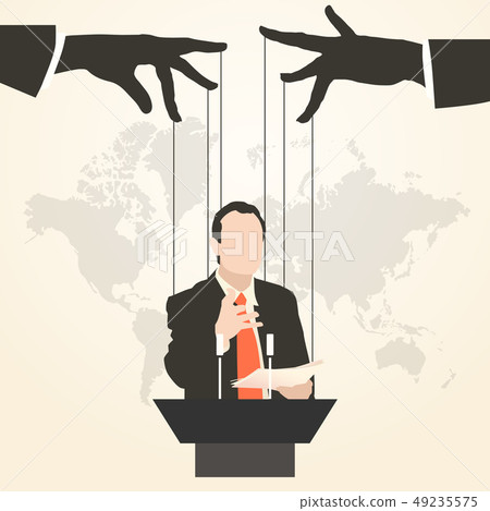 man speaker silhouette speaking orator 49235575