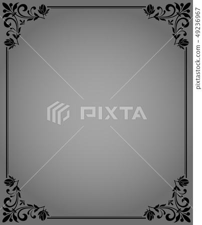 Decorative frame Elegant vector element for design Decorative frame Elegant vector element for design 49236967