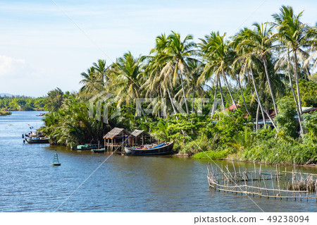 Traditional village near Hoi An, Vietnam. 49238094