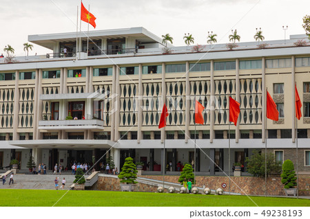 Reunification Palace, landmark in Ho Chi Minh City Reunification Palace, landmark in Ho Chi Minh City 49238193