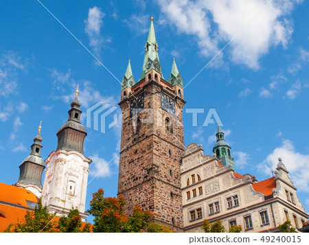 Black Tower and Town Hall in Klatovy Black Tower and Town Hall in Klatovy 49240015