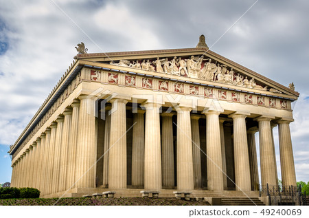 Parthenon building in downtown Nashville Parthenon building in downtown Nashville 49240069