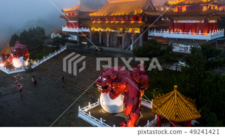Wen Wu Temple at Sun Moon Lake at night, Nantou, Wen Wu Temple at Sun Moon Lake at night, Nantou, 49241421