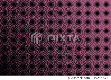 Vector banner purple sequins, glitters or sparkles 49244875