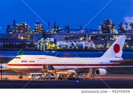 空中自衛隊B747政府飛機 空中自衛隊B747政府飛機 49245649