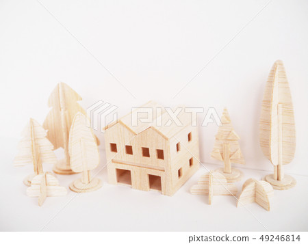 miniature wooden model cutting art craft handmade 49246814