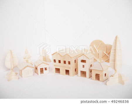 miniature wooden model cutting art craft handmade 49246836