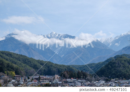 Kiso Komagatake和Kamimatsucho Kiso Komagatake和Kamimatsucho 49247101