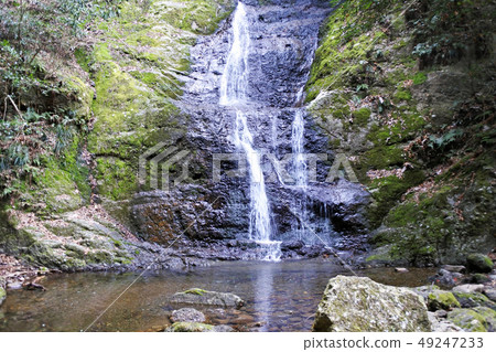 Side river valley Shimizu waterfall 49247233