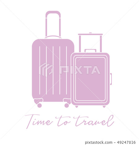 Two suitcases Summer time, vacation. Leisure. Two suitcases Summer time, vacation. Leisure. 49247816