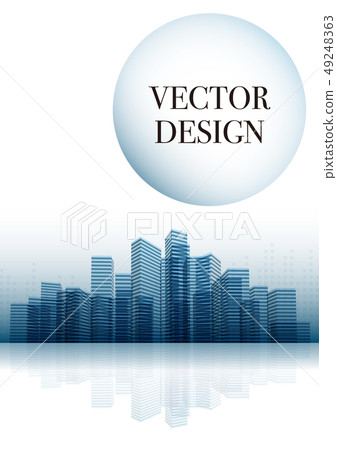 Vector illustration design ai eps urban building building office business background 49248363
