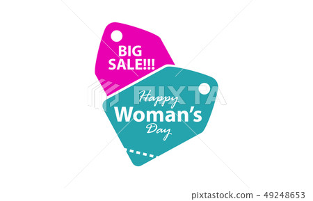 Happy Woman's Day Template 49248653