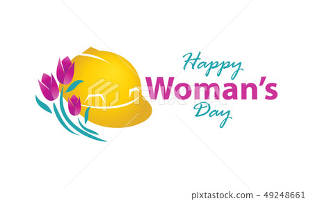 Happy Woman's Day Template Happy Woman's Day Template 49248661