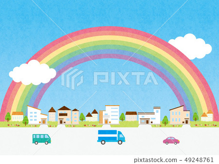 Background material-house, car 2 Background material-house, car 2 49248761