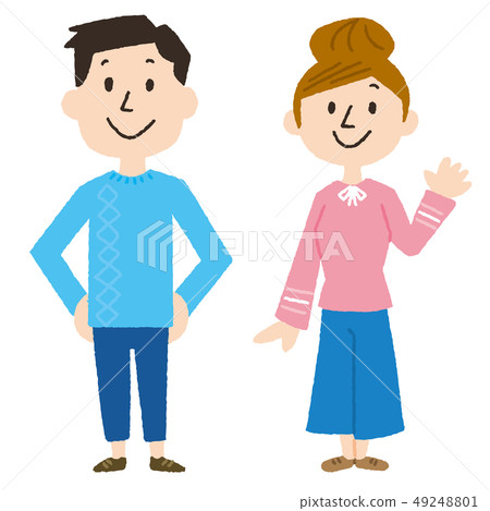 A young couple A young couple 49248801