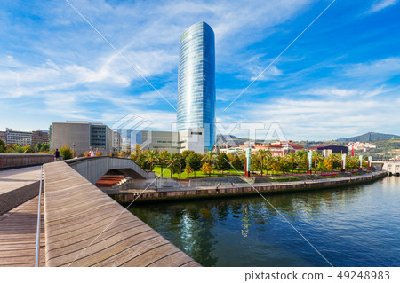 Nervion River embankment in Bilbao Nervion River embankment in Bilbao 49248983
