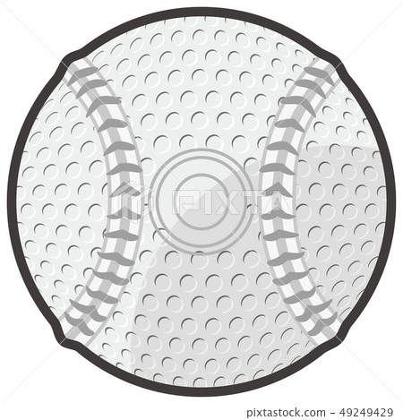 棒球足球例證 棒球足球例證 49249429