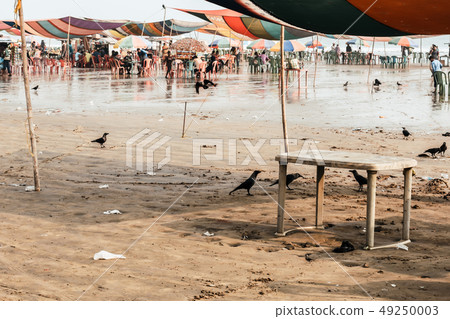 Mandarmani, Sea Beach market crowded with tourists Mandarmani, Sea Beach market crowded with tourists 49250003