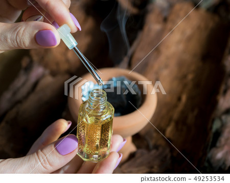 Arabian attar perfume or agarwood oil fragrances. Arabian attar perfume or agarwood oil fragrances. 49253534
