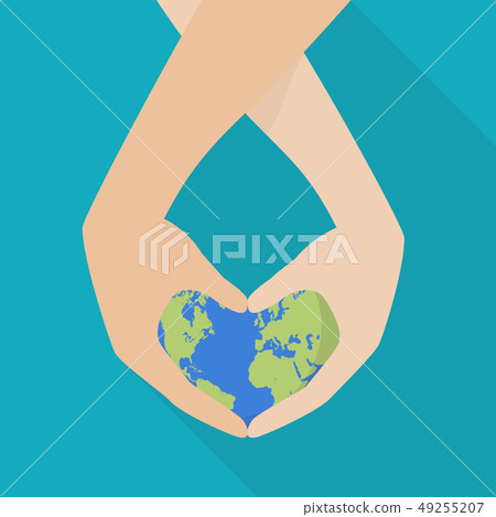 Hands holding earth globe concept Hands holding earth globe concept 49255207
