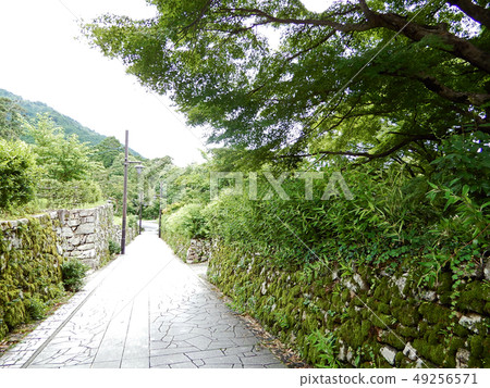 Hole crowded Sakamoto cityscape Hole crowded Sakamoto cityscape 49256571