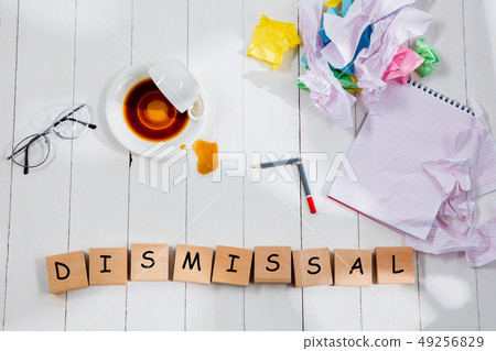 Word writing text Dismissal. Business concept 49256829