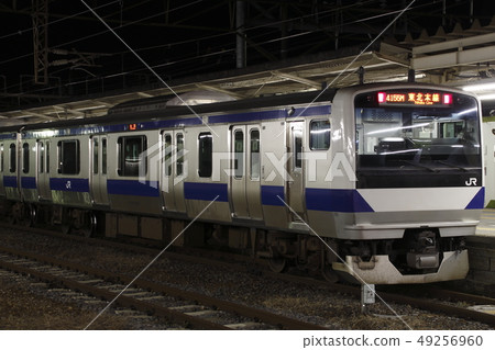 東北本線E531系列3000系列(安全確認攝像機測試車)在黑磯站停了下來 東北本線E531系列3000系列(安全確認攝像機測試車)在黑磯站停了下來 49256960